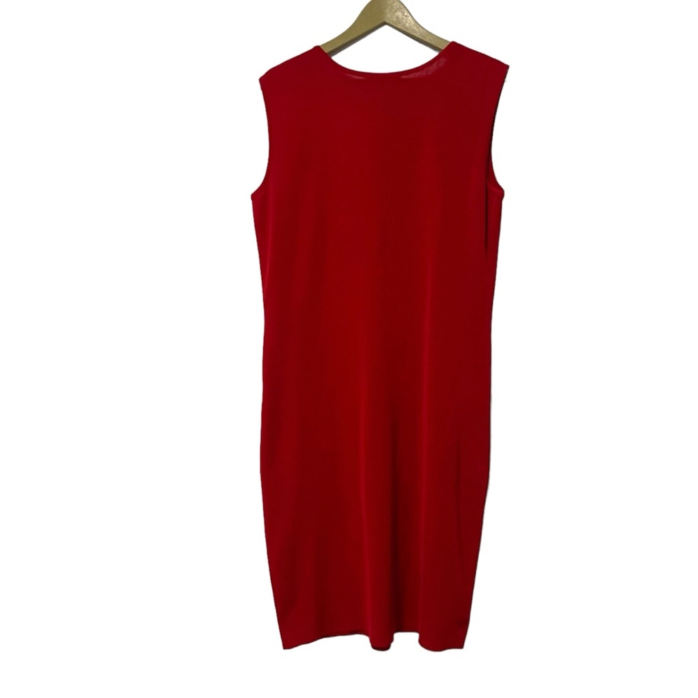 Misook Red Midi Dress - Picture 2 of 5